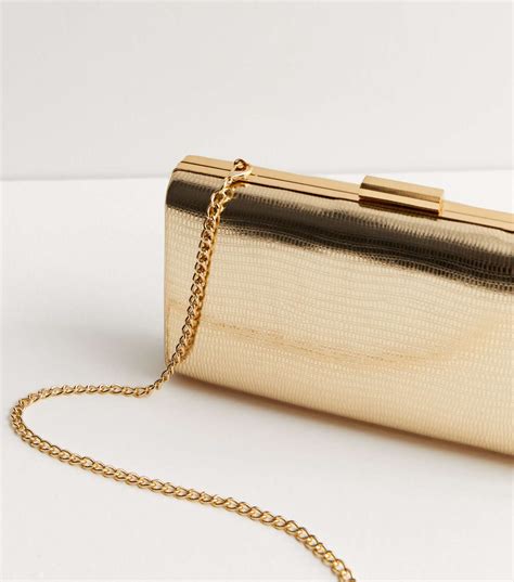 gold metallic box clutch bag|oversized gold clutch bag.